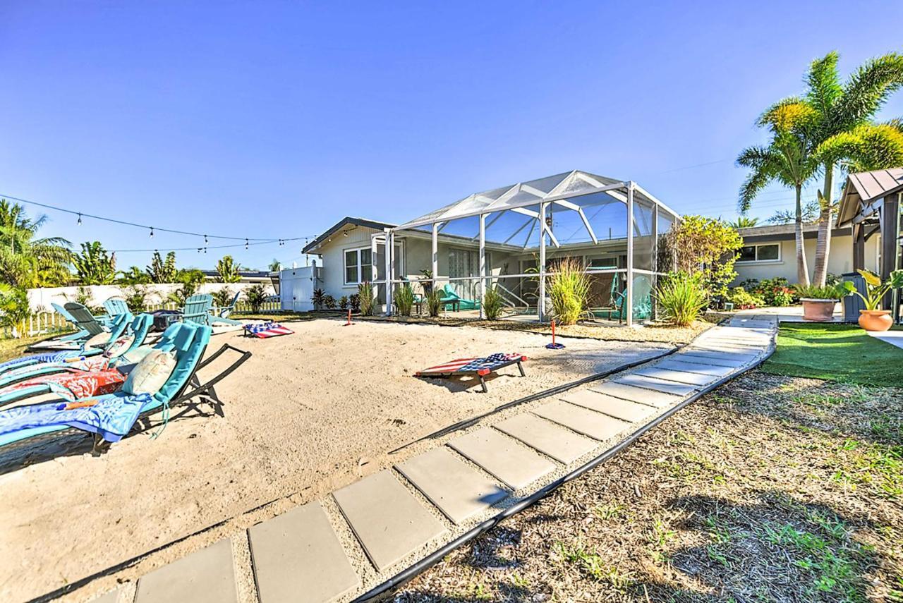 Waterfront Bradenton Home Heated Pool And Fire Pit Экстерьер фото